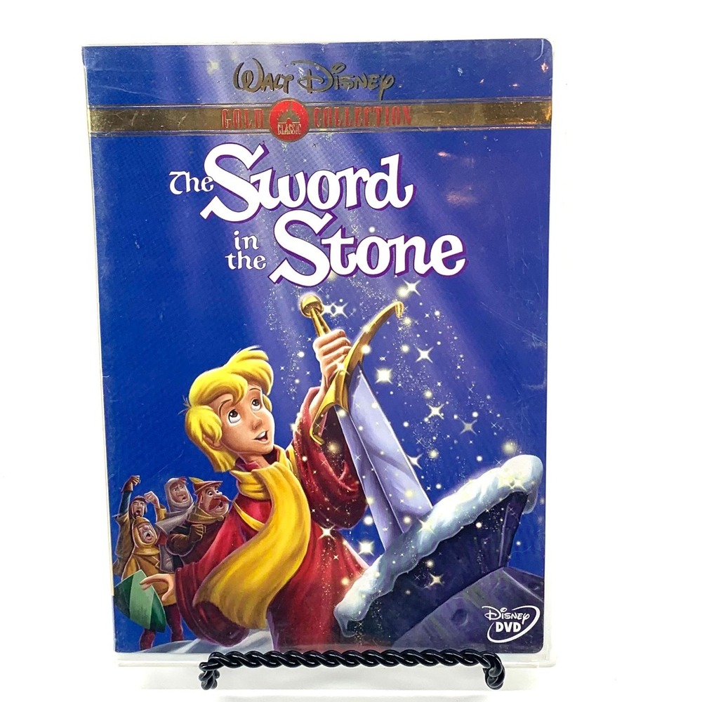 Disney Gold‎ Classic Collection The Sword in the Stone DVD Fullscreen Used GOOD